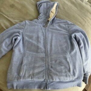LL Bean Fleece lined sweatshirt